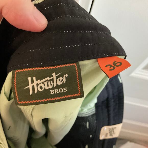 Howler Bros Horizon Hybrid 2.0 7.5” Julep Green Shorts - Size 36 - NEW - Picture 7 of 9